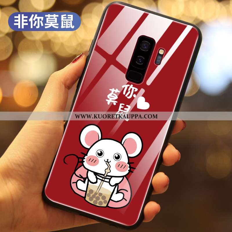 Kuori Samsung Galaxy S9+, Kuoret Samsung Galaxy S9+, Kotelo Samsung Galaxy S9+ Lasi Luova Murtumaton