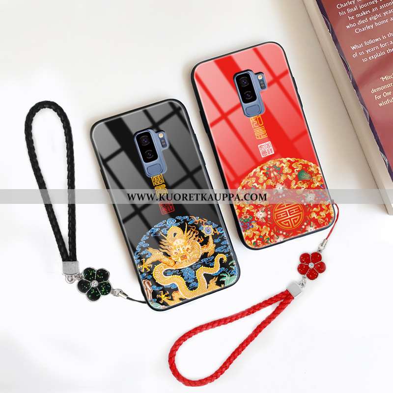 Kuori Samsung Galaxy S9+, Kuoret Samsung Galaxy S9+, Kotelo Samsung Galaxy S9+ Lasi Ripustettavat Ko