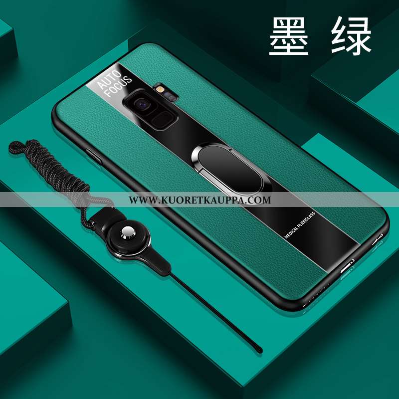 Kuori Samsung Galaxy S9, Kuoret Samsung Galaxy S9, Kotelo Samsung Galaxy S9 Lasi Suuntaus Punainen P