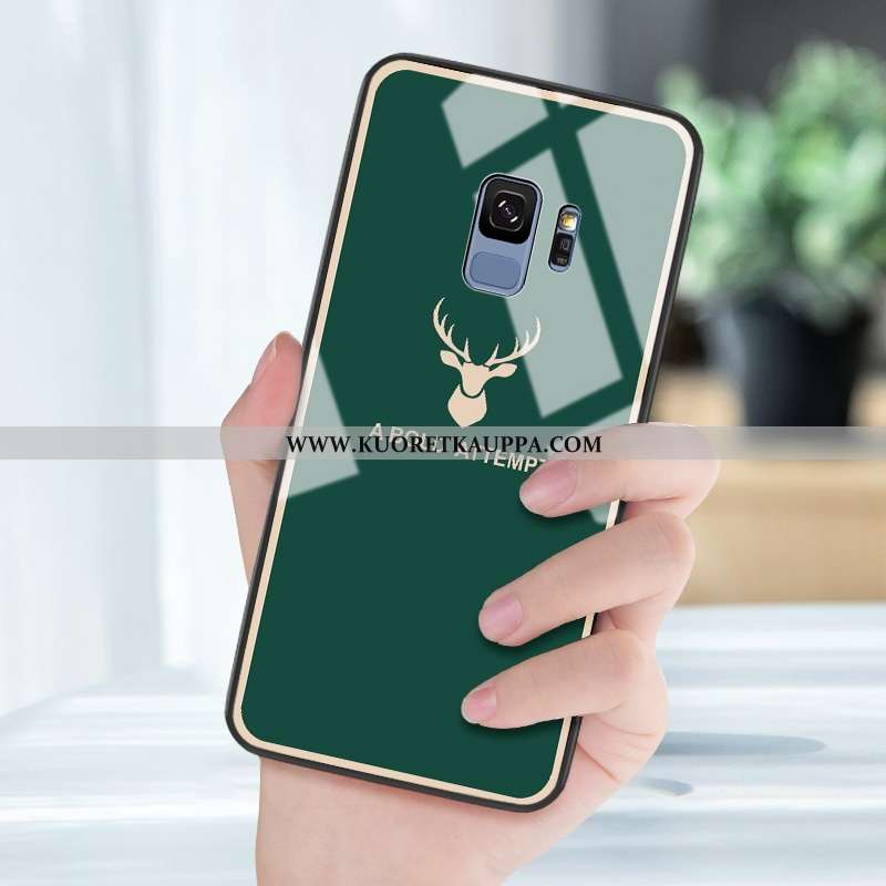Kuori Samsung Galaxy S9, Kuoret Samsung Galaxy S9, Kotelo Samsung Galaxy S9 Lasi Tila Tuuli Persoona
