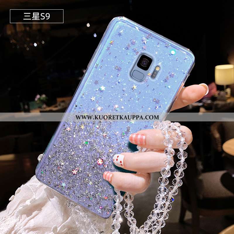 Kuori Samsung Galaxy S9, Kuoret Samsung Galaxy S9, Kotelo Samsung Galaxy S9 Luova Pehmeä Neste Valko