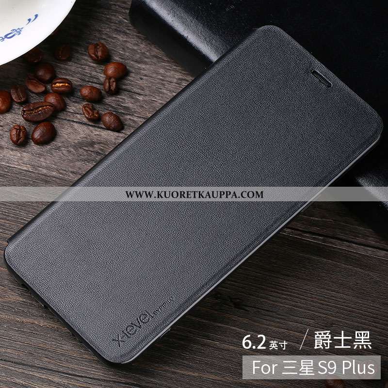 Kuori Samsung Galaxy S9+, Kuoret Samsung Galaxy S9+, Kotelo Samsung Galaxy S9+ Nahkakuori Persoonall
