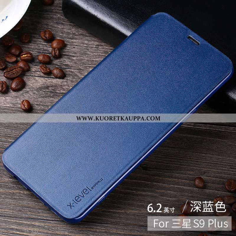 Kuori Samsung Galaxy S9+, Kuoret Samsung Galaxy S9+, Kotelo Samsung Galaxy S9+ Nahkakuori Persoonall