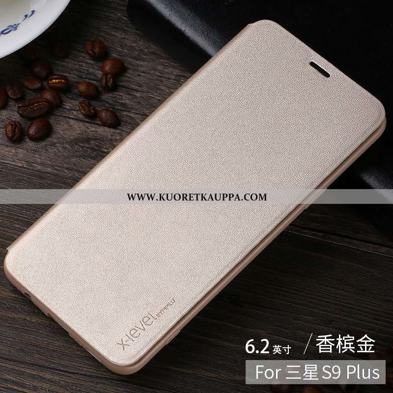 Kuori Samsung Galaxy S9+, Kuoret Samsung Galaxy S9+, Kotelo Samsung Galaxy S9+ Nahkakuori Persoonall