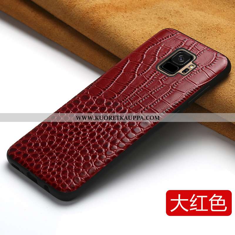 Kuori Samsung Galaxy S9, Kuoret Samsung Galaxy S9, Kotelo Samsung Galaxy S9 Nahkakuori Persoonallisu