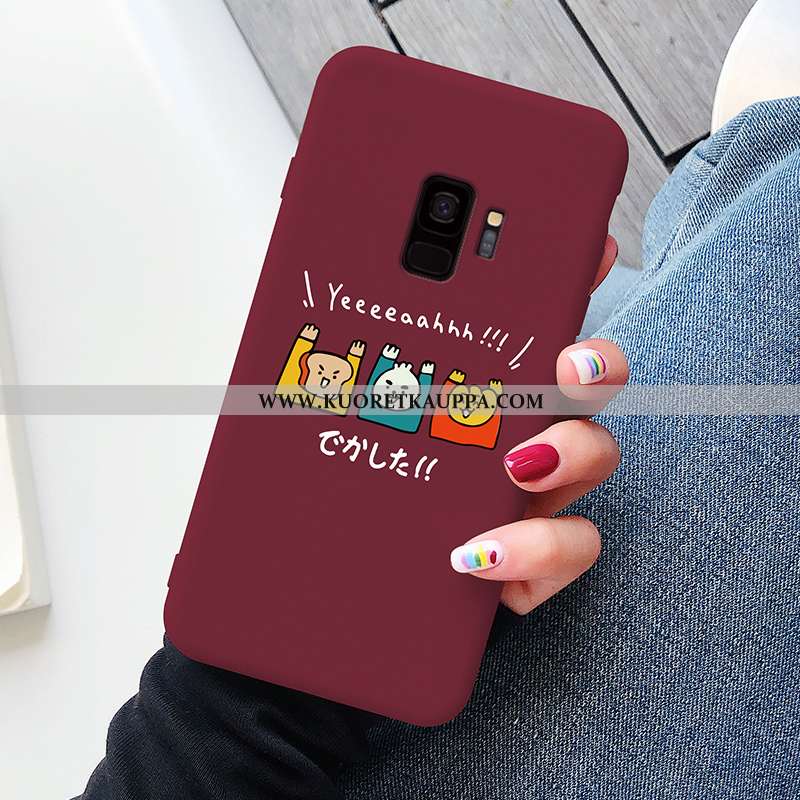 Kuori Samsung Galaxy S9, Kuoret Samsung Galaxy S9, Kotelo Samsung Galaxy S9 Pehmeä Neste Valo Siliko