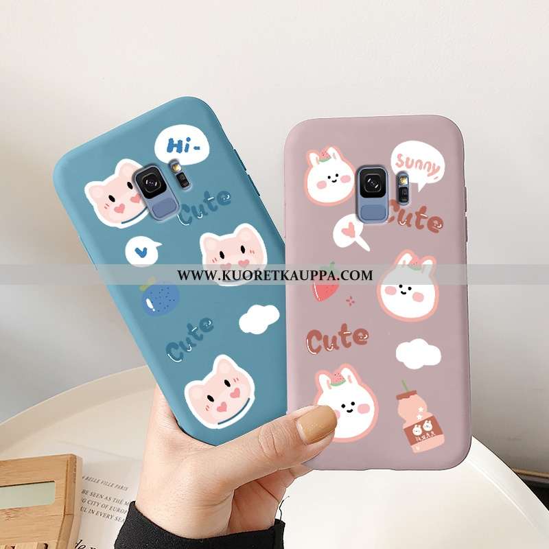 Kuori Samsung Galaxy S9, Kuoret Samsung Galaxy S9, Kotelo Samsung Galaxy S9 Pesty Suede Persoonallis