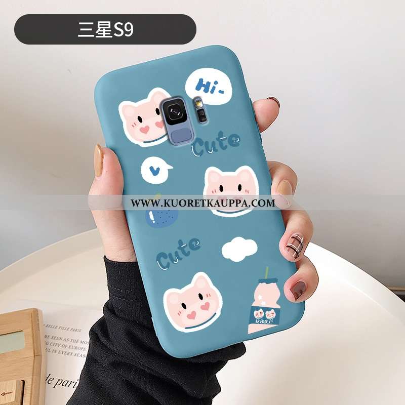 Kuori Samsung Galaxy S9, Kuoret Samsung Galaxy S9, Kotelo Samsung Galaxy S9 Pesty Suede Persoonallis