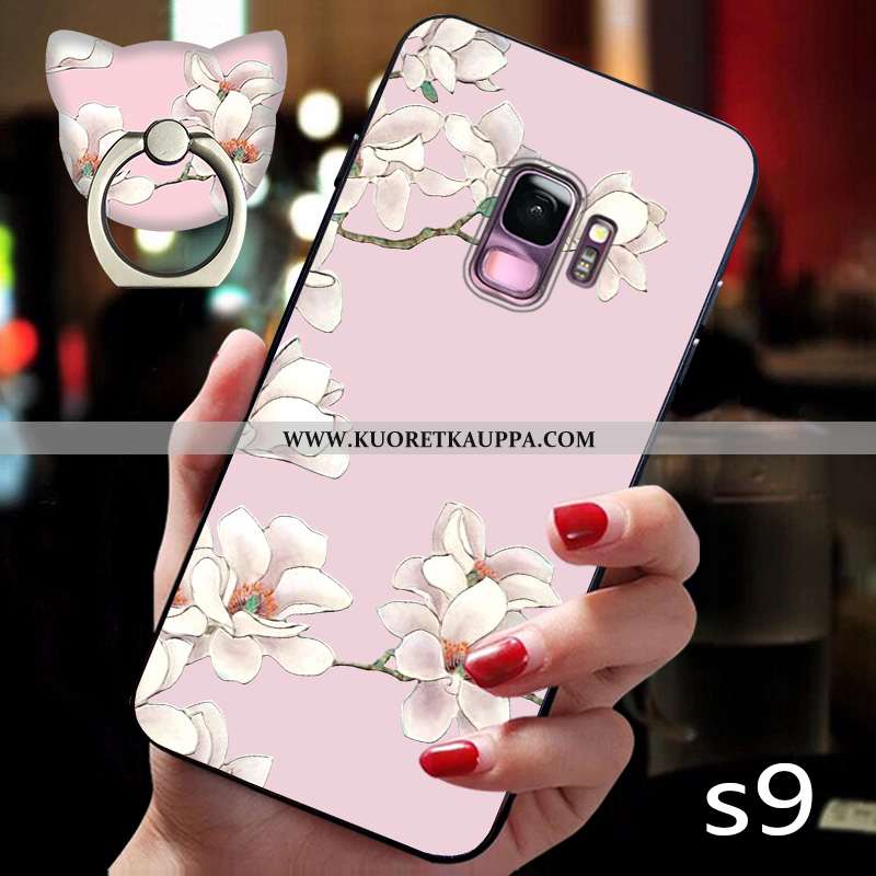 Kuori Samsung Galaxy S9, Kuoret Samsung Galaxy S9, Kotelo Samsung Galaxy S9 Pesty Suede Ripustettava