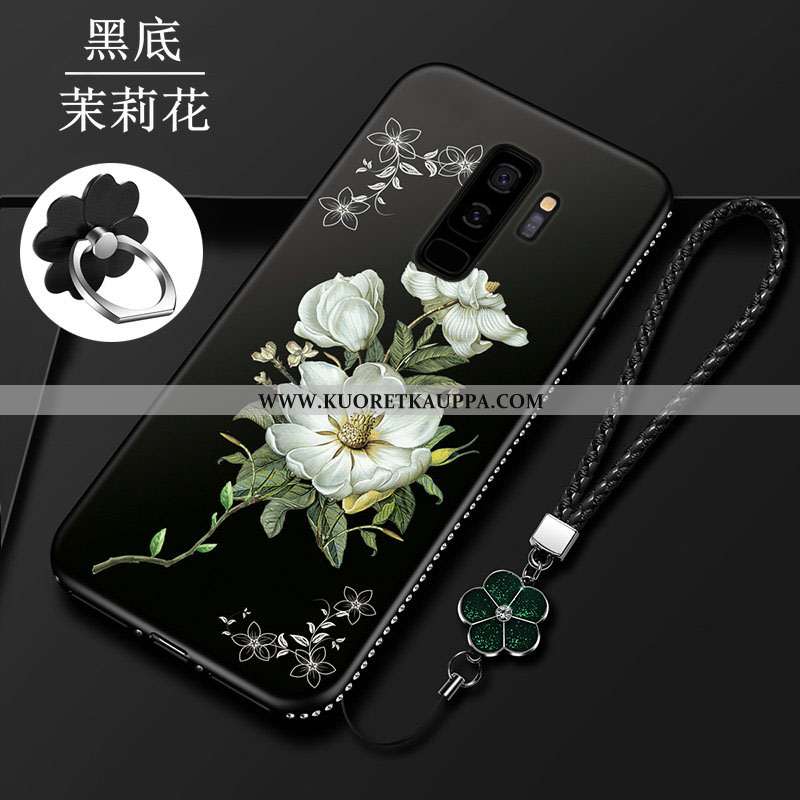 Kuori Samsung Galaxy S9+, Kuoret Samsung Galaxy S9+, Kotelo Samsung Galaxy S9+ Silikoni Suojaus Puna