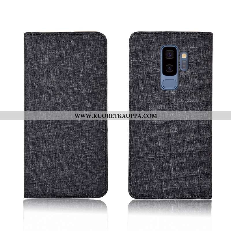 Kuori Samsung Galaxy S9+, Kuoret Samsung Galaxy S9+, Kotelo Samsung Galaxy S9+ Silikoni Suojaus Sini