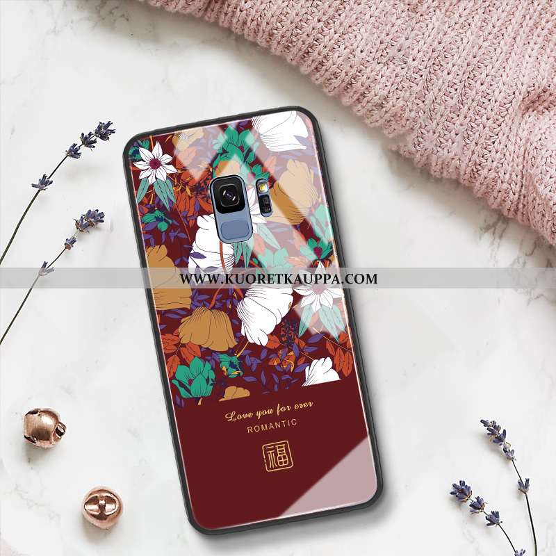 Kuori Samsung Galaxy S9, Kuoret Samsung Galaxy S9, Kotelo Samsung Galaxy S9 Suojaus Lasi Vuosikerta 