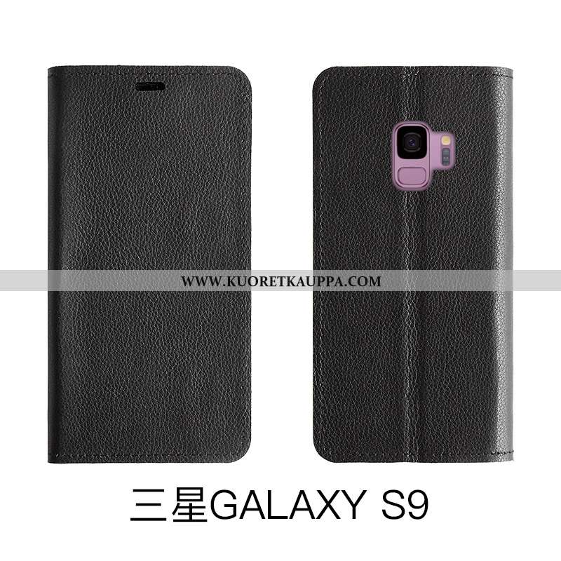 Kuori Samsung Galaxy S9, Kuoret Samsung Galaxy S9, Kotelo Samsung Galaxy S9 Suojaus Nahkakuori Aito 