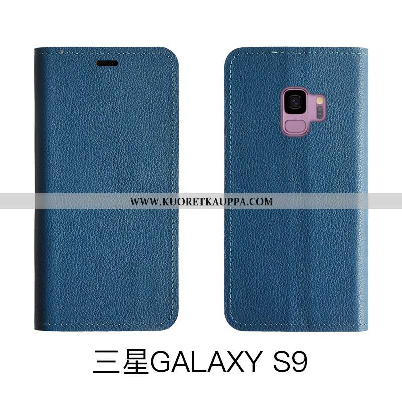 Kuori Samsung Galaxy S9, Kuoret Samsung Galaxy S9, Kotelo Samsung Galaxy S9 Suojaus Nahkakuori Aito 