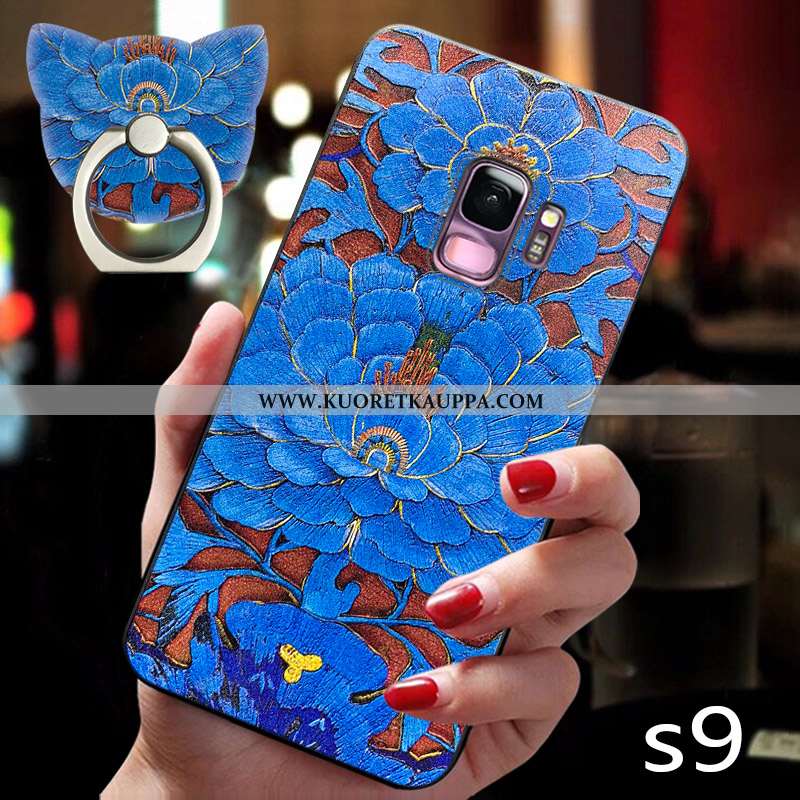 Kuori Samsung Galaxy S9, Kuoret Samsung Galaxy S9, Kotelo Samsung Galaxy S9 Suojaus Pesty Suede Suun