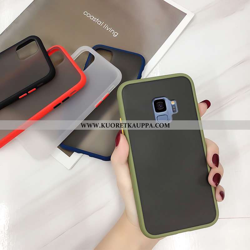 Kuori Samsung Galaxy S9, Kuoret Samsung Galaxy S9, Kotelo Samsung Galaxy S9 Suojaus Pesty Suede Täht