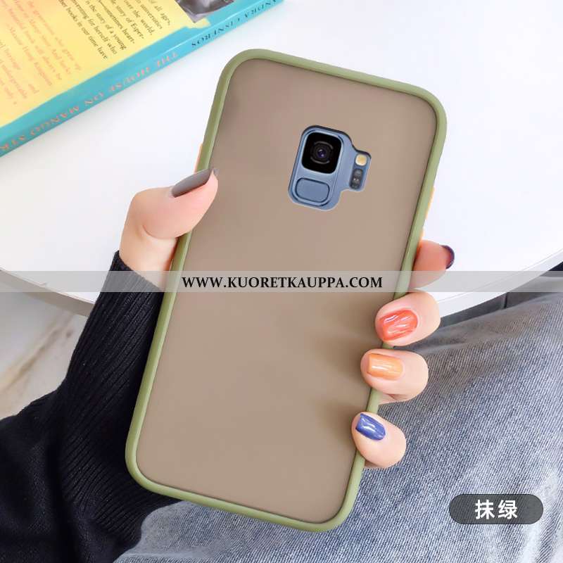 Kuori Samsung Galaxy S9, Kuoret Samsung Galaxy S9, Kotelo Samsung Galaxy S9 Suojaus Pesty Suede Täht
