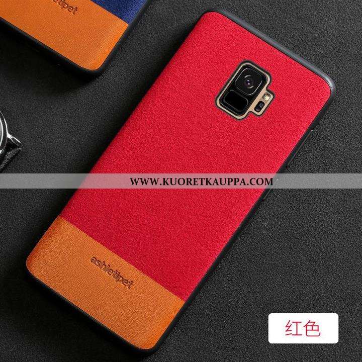 Kuori Samsung Galaxy S9, Kuoret Samsung Galaxy S9, Kotelo Samsung Galaxy S9 Turkki Mokkanahkaa Nahka