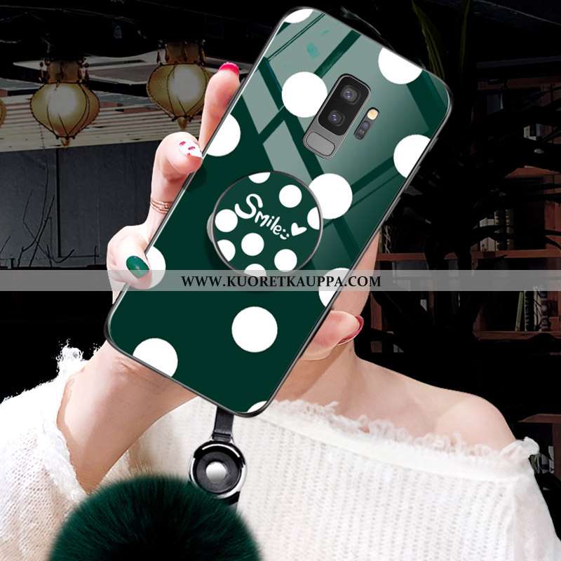 Kuori Samsung Galaxy S9+, Kuoret Samsung Galaxy S9+, Kotelo Samsung Galaxy S9+ Uhkea Vuosikerta Lasi