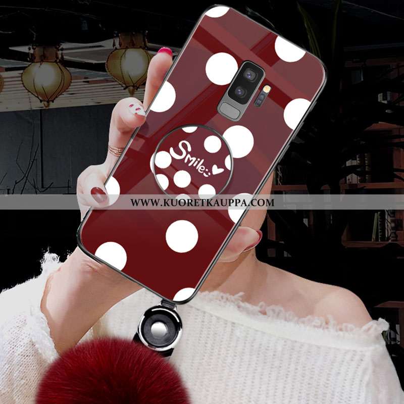 Kuori Samsung Galaxy S9+, Kuoret Samsung Galaxy S9+, Kotelo Samsung Galaxy S9+ Uhkea Vuosikerta Lasi
