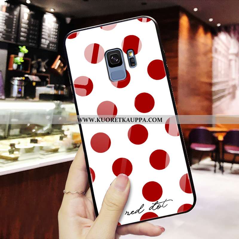 Kuori Samsung Galaxy S9, Kuoret Samsung Galaxy S9, Kotelo Samsung Galaxy S9 Ultra Valo Punainen Puhe