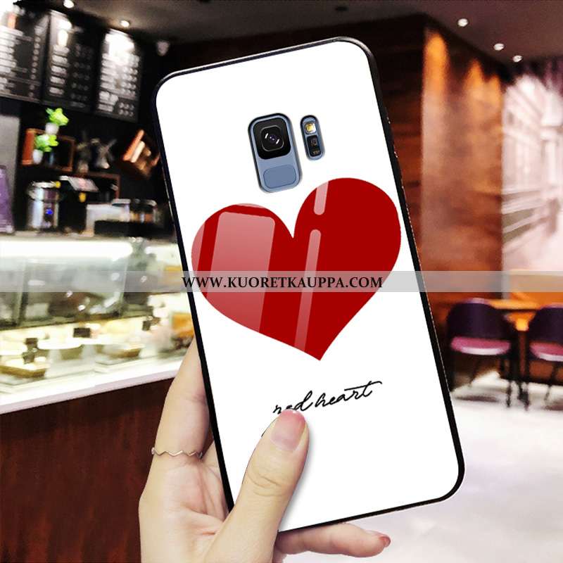 Kuori Samsung Galaxy S9, Kuoret Samsung Galaxy S9, Kotelo Samsung Galaxy S9 Ultra Valo Punainen Puhe