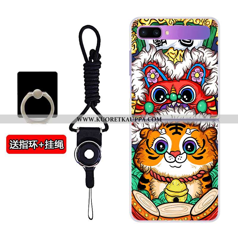 Kuori Samsung Z Flip, Kuoret Samsung Z Flip, Kotelo Samsung Z Flip Läpinäkyvä Suuntaus Kova Tähti Vi