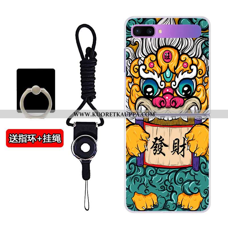 Kuori Samsung Z Flip, Kuoret Samsung Z Flip, Kotelo Samsung Z Flip Läpinäkyvä Suuntaus Kova Tähti Vi