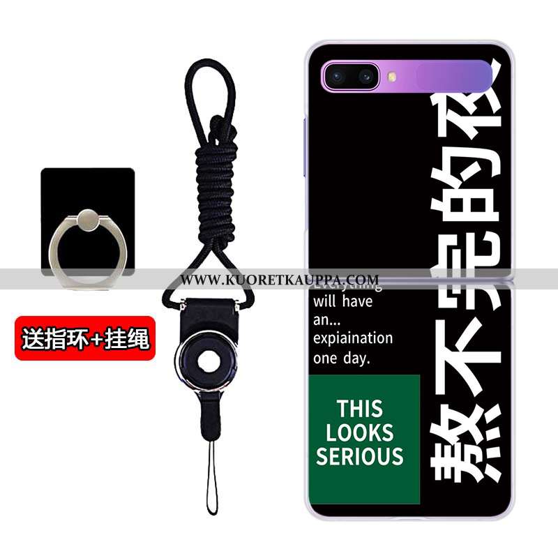 Kuori Samsung Z Flip, Kuoret Samsung Z Flip, Kotelo Samsung Z Flip Läpinäkyvä Tähti Kova Murtumaton 