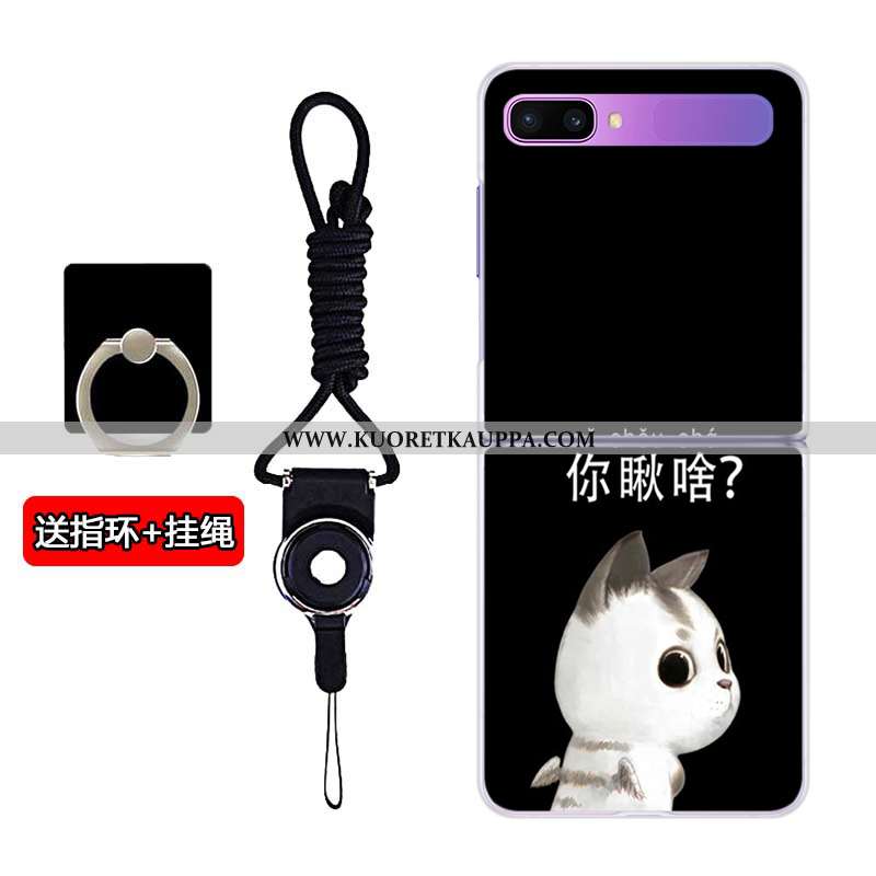 Kuori Samsung Z Flip, Kuoret Samsung Z Flip, Kotelo Samsung Z Flip Läpinäkyvä Tähti Kova Murtumaton 