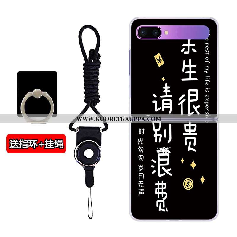 Kuori Samsung Z Flip, Kuoret Samsung Z Flip, Kotelo Samsung Z Flip Läpinäkyvä Tähti Kova Murtumaton 