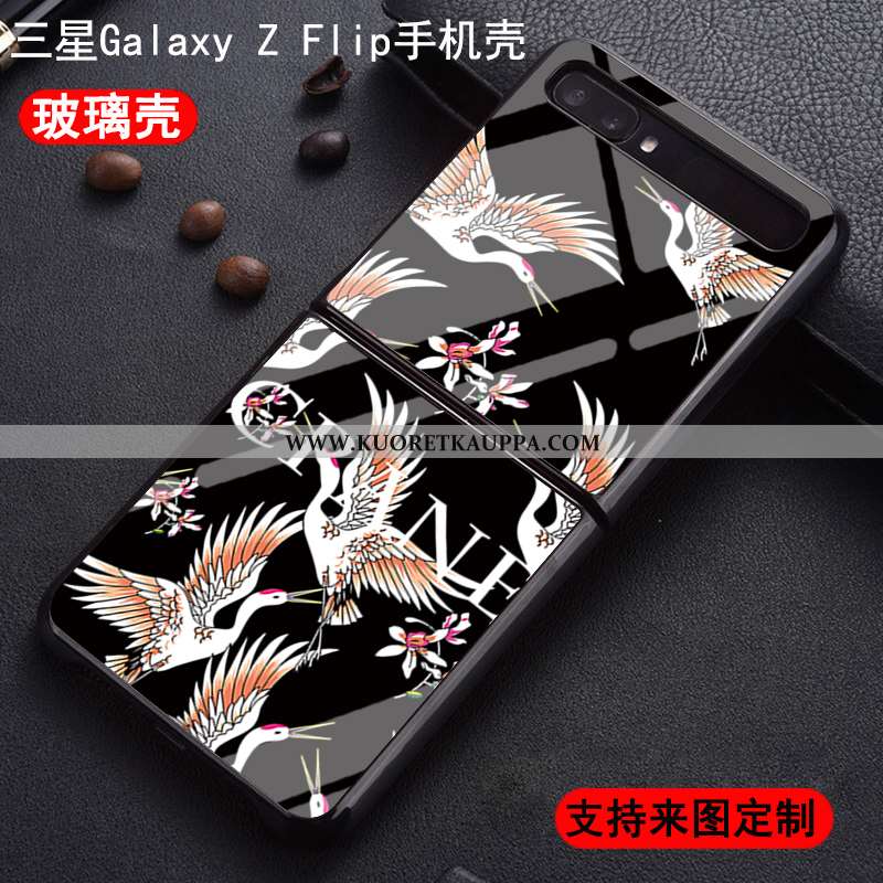 Kuori Samsung Z Flip, Kuoret Samsung Z Flip, Kotelo Samsung Z Flip Persoonallisuus Suojaus Murtumato