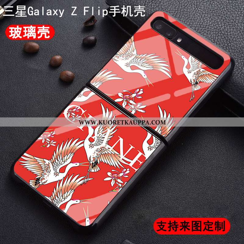 Kuori Samsung Z Flip, Kuoret Samsung Z Flip, Kotelo Samsung Z Flip Persoonallisuus Suojaus Murtumato