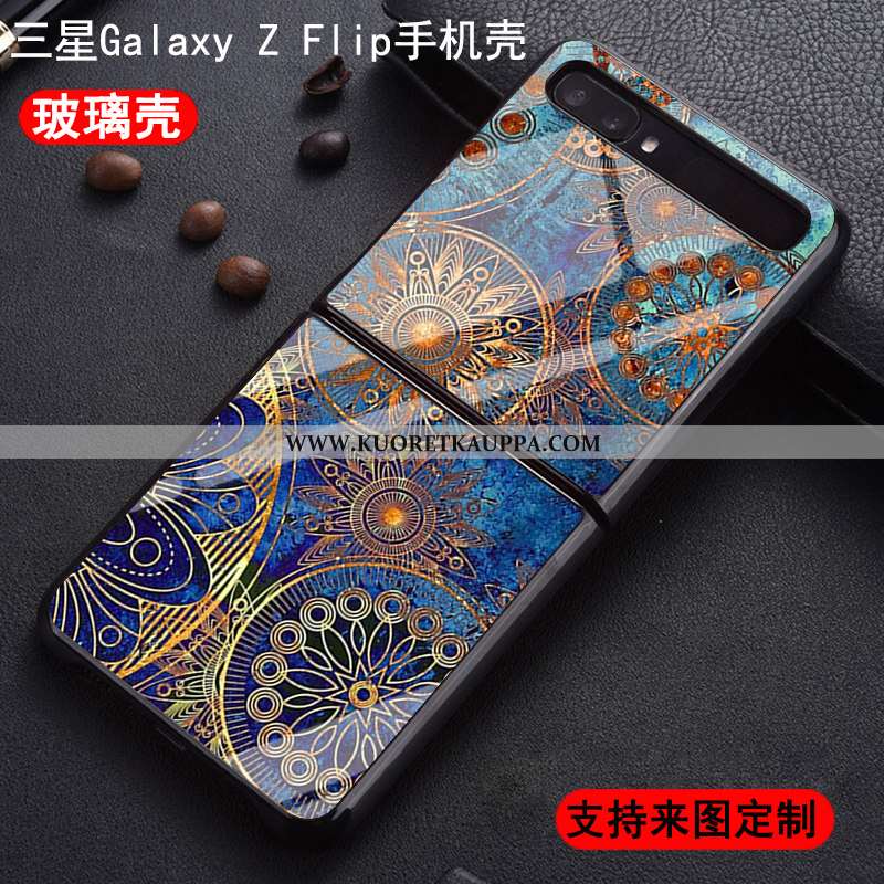 Kuori Samsung Z Flip, Kuoret Samsung Z Flip, Kotelo Samsung Z Flip Persoonallisuus Suojaus Murtumato