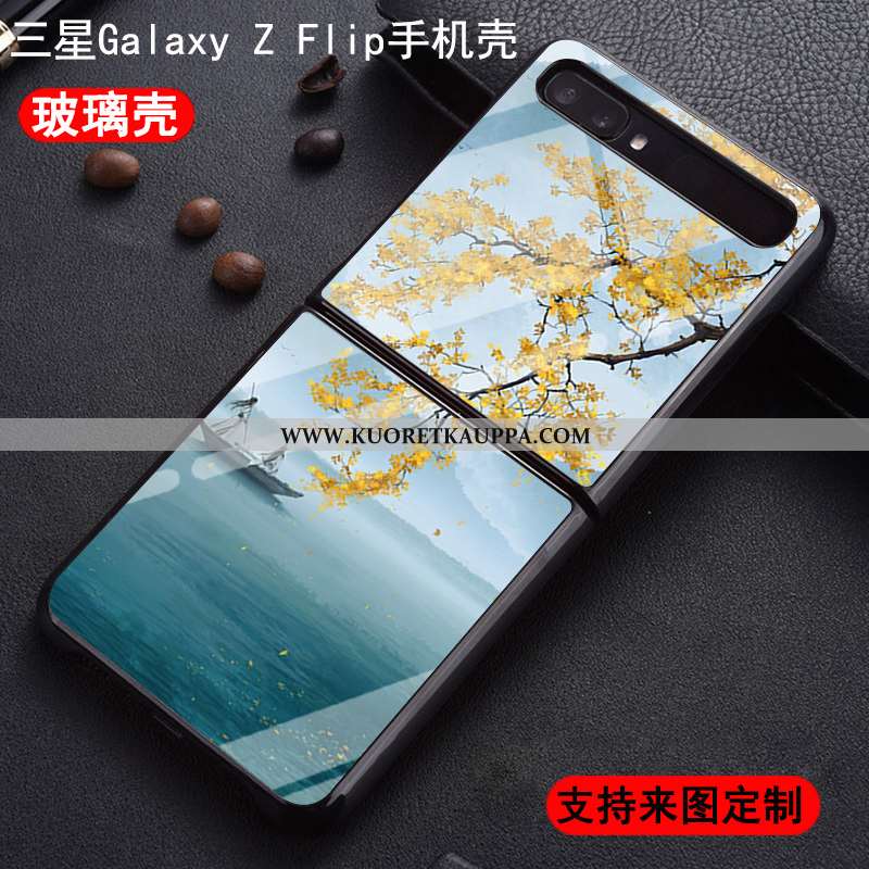 Kuori Samsung Z Flip, Kuoret Samsung Z Flip, Kotelo Samsung Z Flip Persoonallisuus Suojaus Murtumato