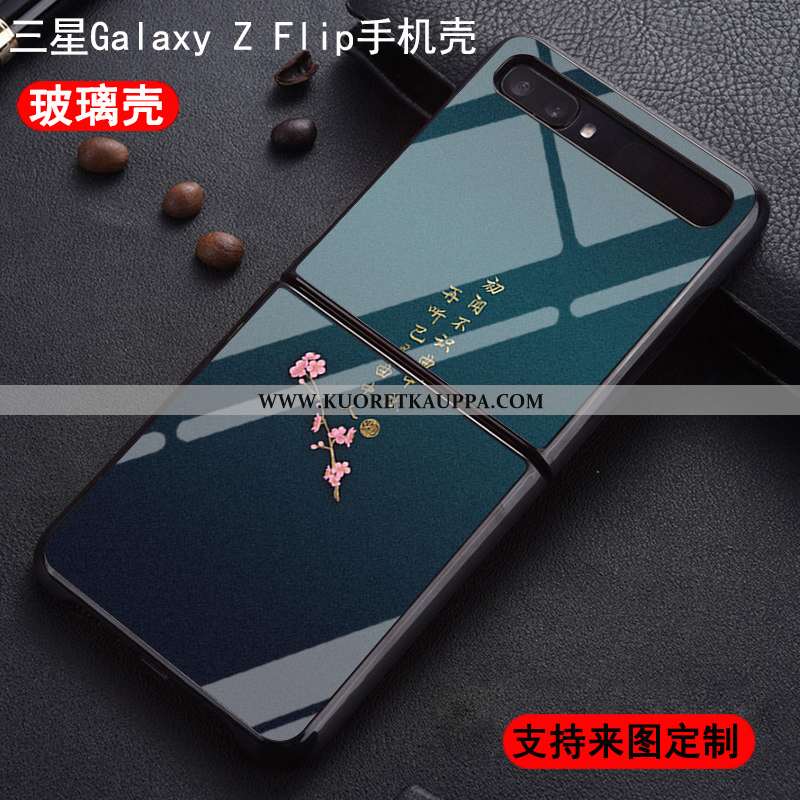 Kuori Samsung Z Flip, Kuoret Samsung Z Flip, Kotelo Samsung Z Flip Persoonallisuus Suojaus Murtumato