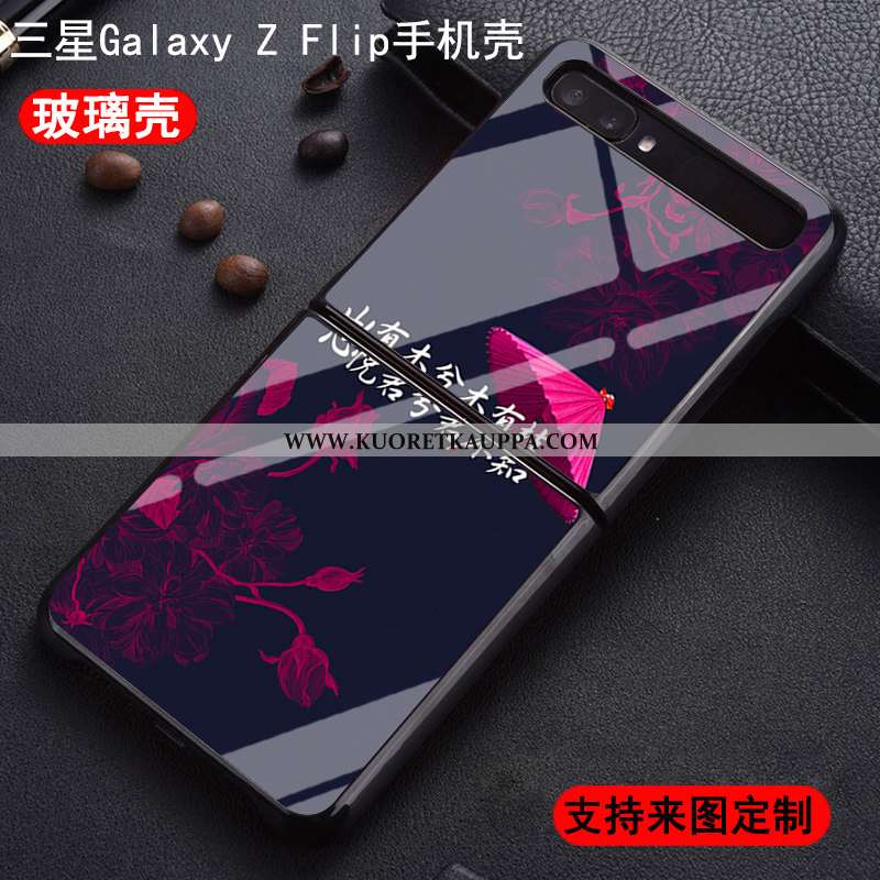 Kuori Samsung Z Flip, Kuoret Samsung Z Flip, Kotelo Samsung Z Flip Persoonallisuus Suojaus Murtumato