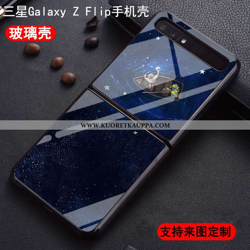 Kuori Samsung Z Flip, Kuoret Samsung Z Flip, Kotelo Samsung Z Flip Persoonallisuus Suojaus Murtumato