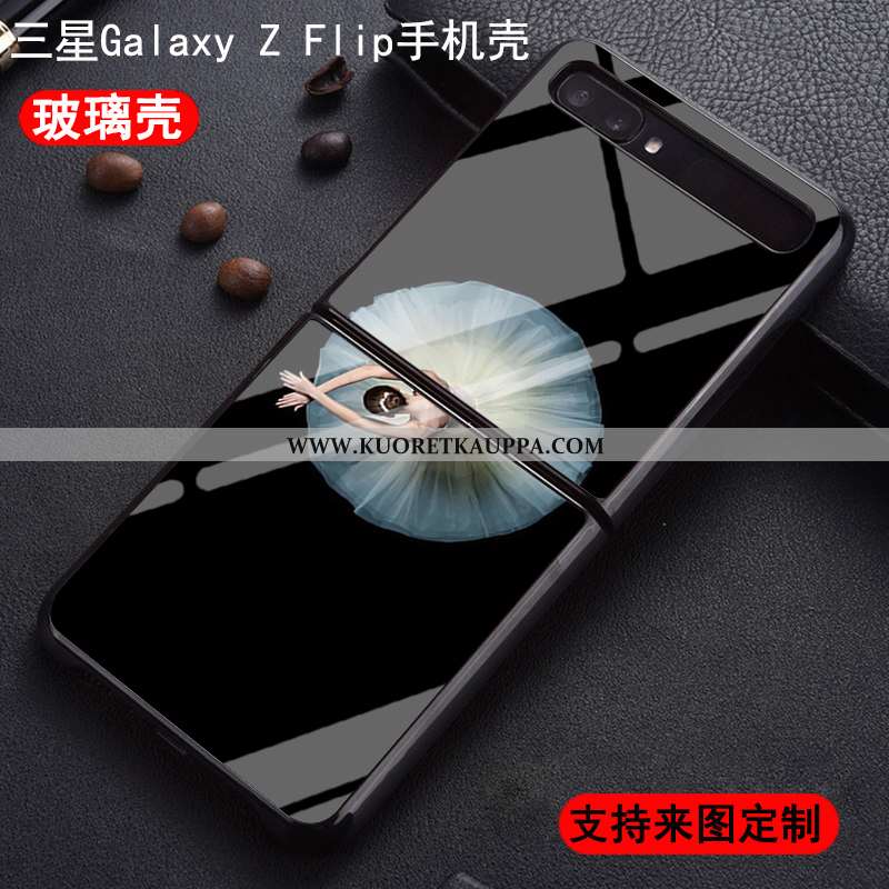 Kuori Samsung Z Flip, Kuoret Samsung Z Flip, Kotelo Samsung Z Flip Persoonallisuus Suojaus Murtumato