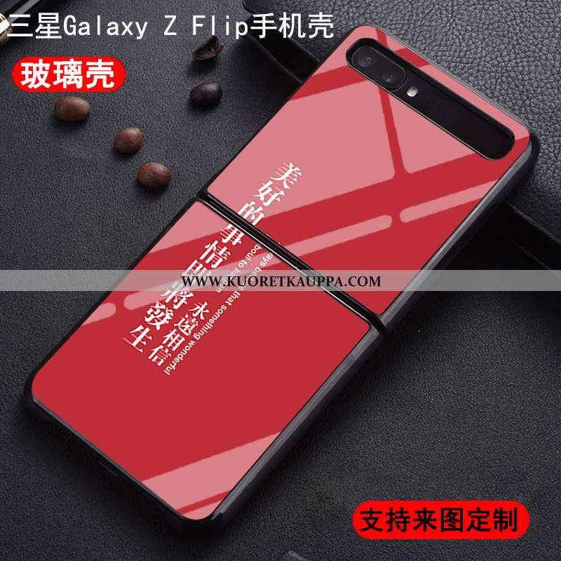 Kuori Samsung Z Flip, Kuoret Samsung Z Flip, Kotelo Samsung Z Flip Persoonallisuus Suuntaus Murtumat