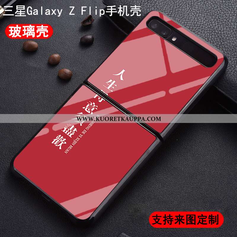 Kuori Samsung Z Flip, Kuoret Samsung Z Flip, Kotelo Samsung Z Flip Persoonallisuus Suuntaus Murtumat