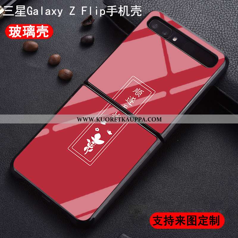 Kuori Samsung Z Flip, Kuoret Samsung Z Flip, Kotelo Samsung Z Flip Persoonallisuus Suuntaus Murtumat