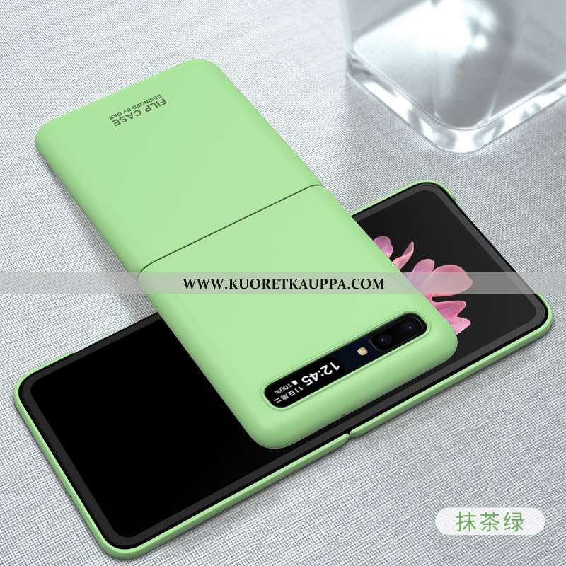 Kuori Samsung Z Flip, Kuoret Samsung Z Flip, Kotelo Samsung Z Flip Suuntaus Ultra Murtumaton Net Red