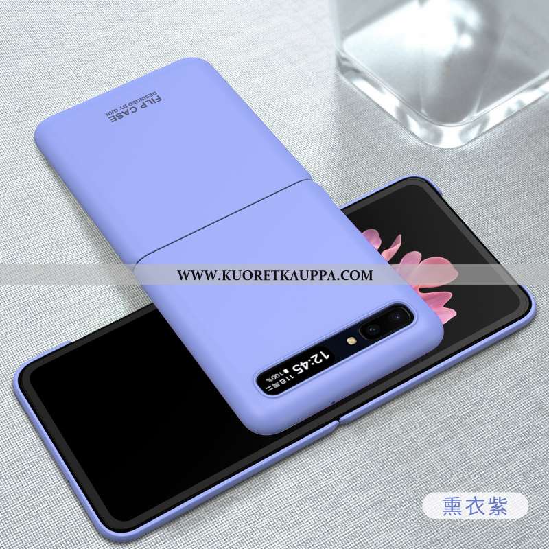 Kuori Samsung Z Flip, Kuoret Samsung Z Flip, Kotelo Samsung Z Flip Suuntaus Ultra Murtumaton Net Red