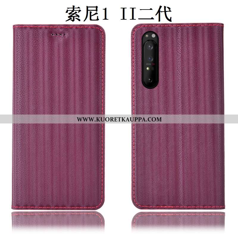 Kuori Sony Xperia 1 Ii, Kuoret Sony Xperia 1 Ii, Kotelo Sony Xperia 1 Ii Aito Nahka Suojaus Puhelime