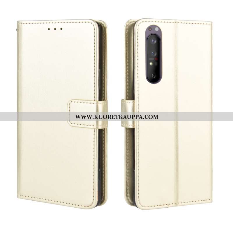 Kuori Sony Xperia 1 Ii, Kuoret Sony Xperia 1 Ii, Kotelo Sony Xperia 1 Ii Nahkakuori Kukkakuvio Suoja