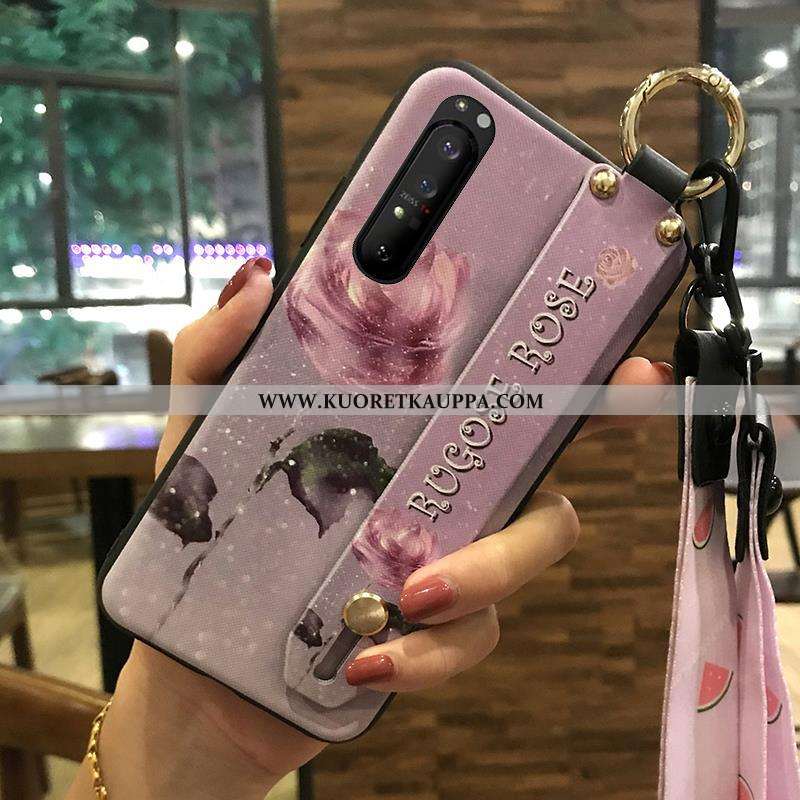 Kuori Sony Xperia 1 Ii, Kuoret Sony Xperia 1 Ii, Kotelo Sony Xperia 1 Ii Pehmeä Neste Suojaus Kukka 