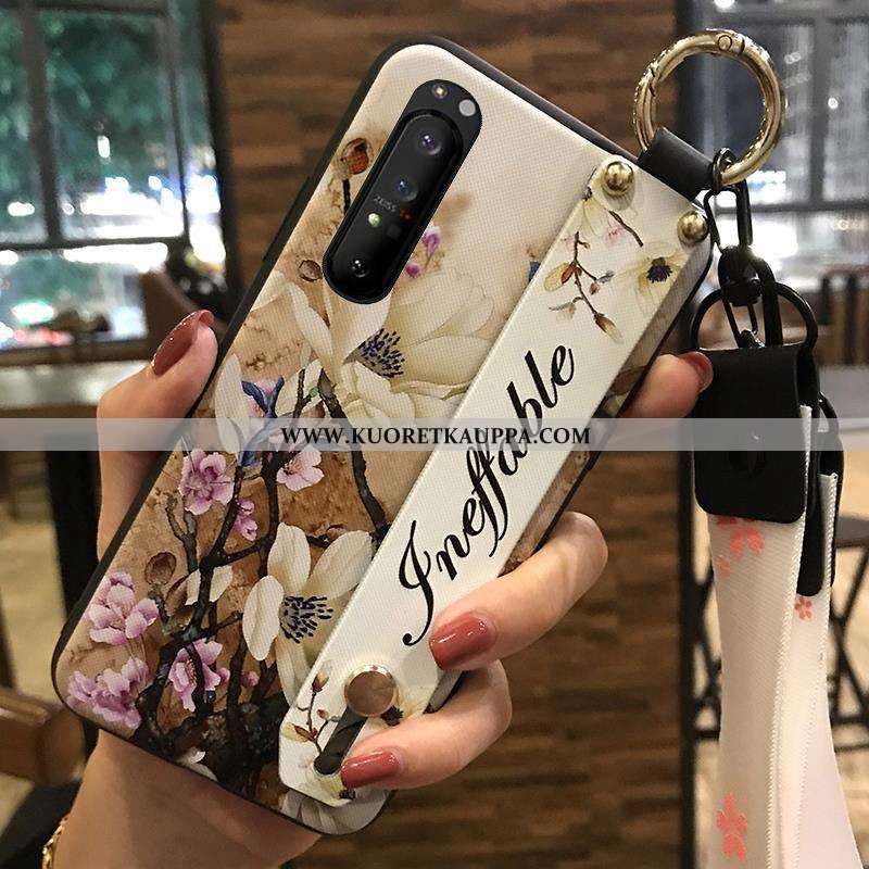 Kuori Sony Xperia 1 Ii, Kuoret Sony Xperia 1 Ii, Kotelo Sony Xperia 1 Ii Pehmeä Neste Suojaus Kukka 