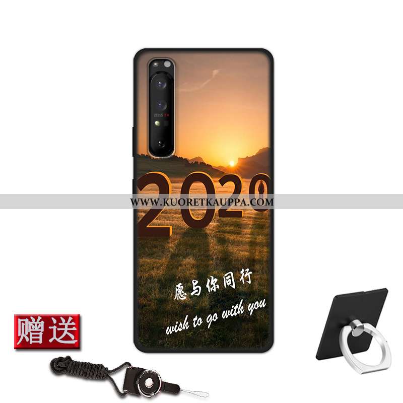 Kuori Sony Xperia 1 Ii, Kuoret Sony Xperia 1 Ii, Kotelo Sony Xperia 1 Ii Pesty Suede Pehmeä Neste Si