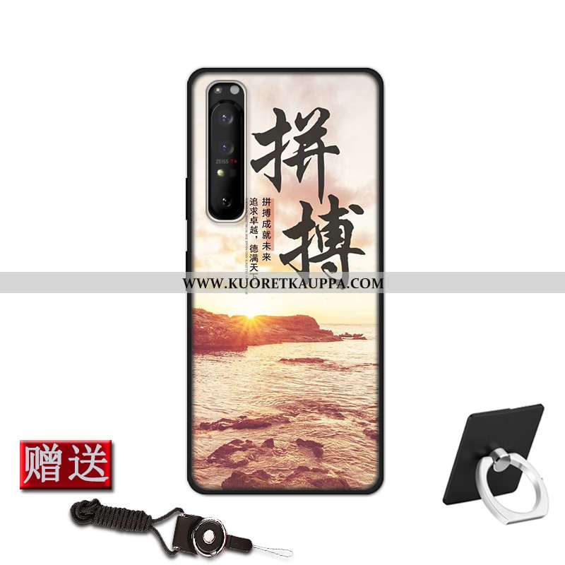 Kuori Sony Xperia 1 Ii, Kuoret Sony Xperia 1 Ii, Kotelo Sony Xperia 1 Ii Pesty Suede Pehmeä Neste Si